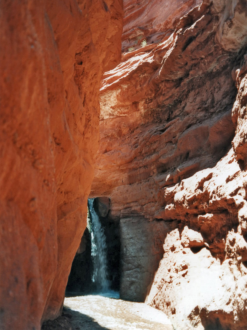 The waterfall