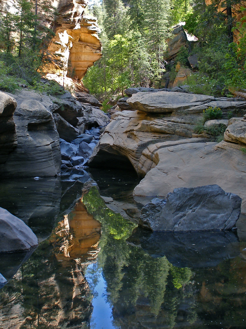 Reflective pool