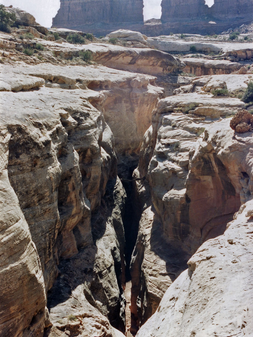 Above the upper canyon