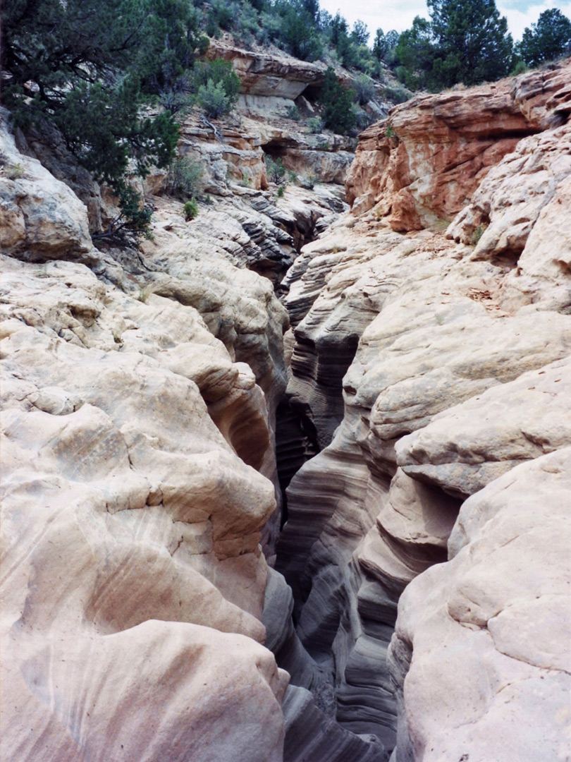 Start of the narrows