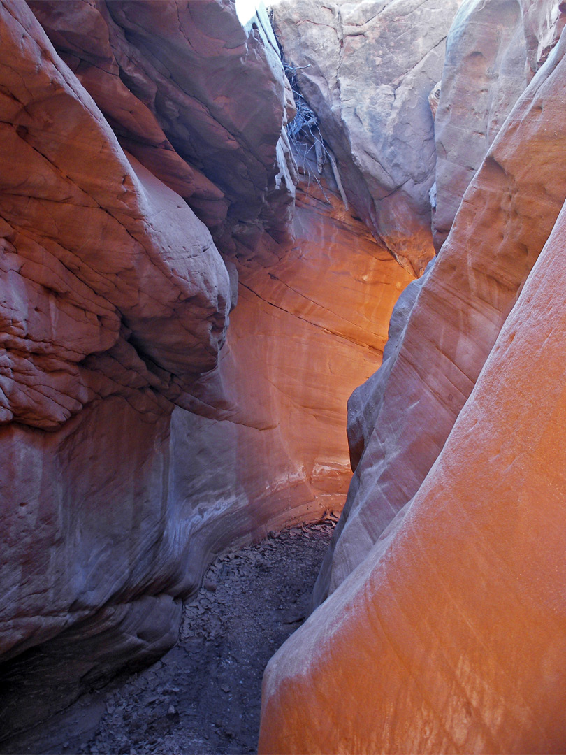 Orange sandstone