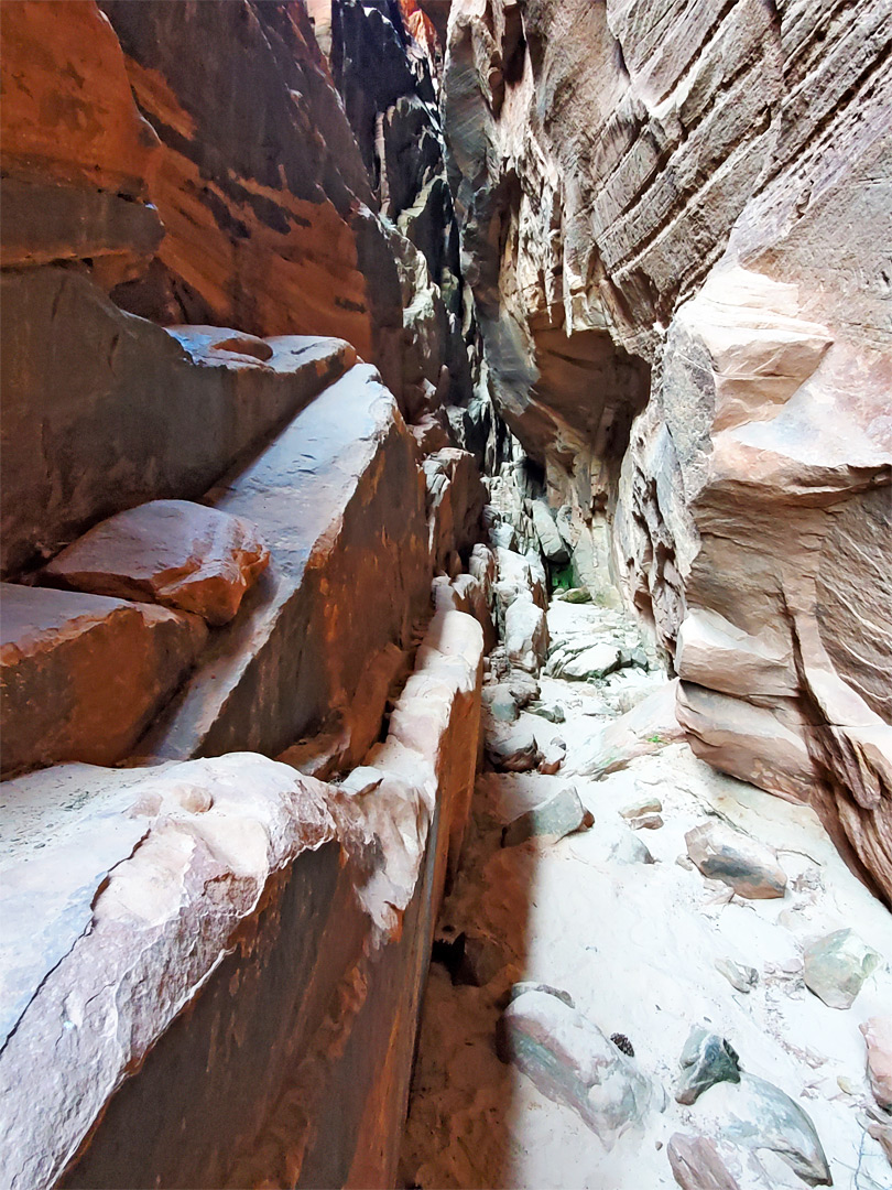 End of the narrows