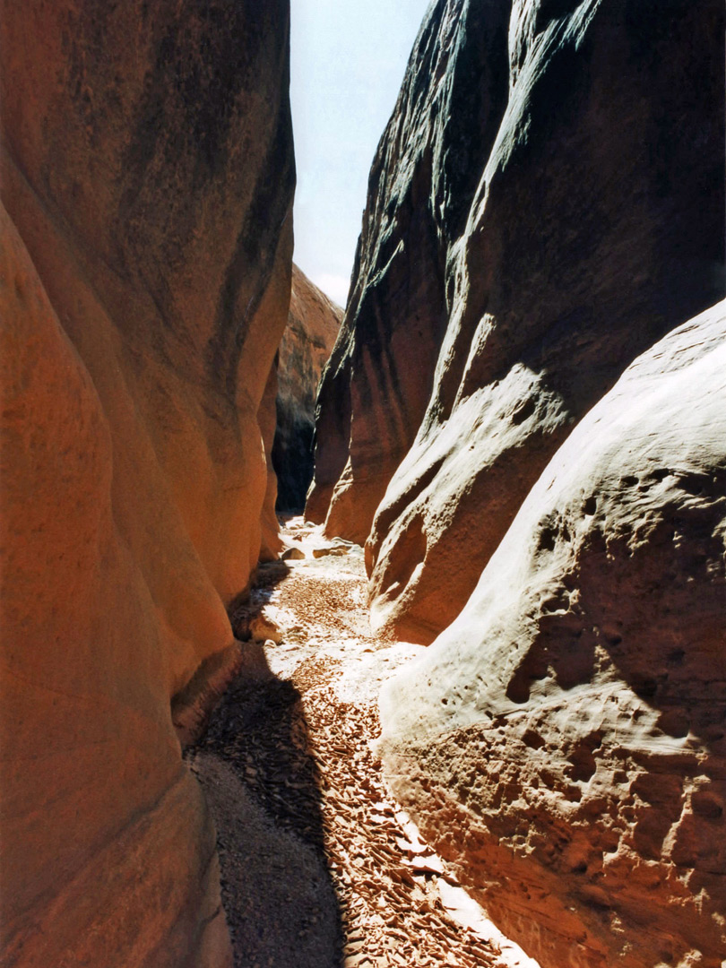 Sunny passageway