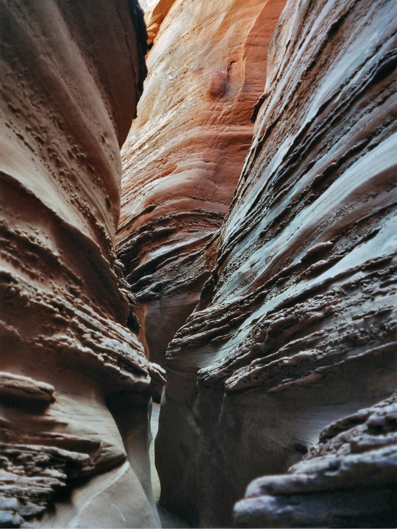 Cross-bedded sandstone