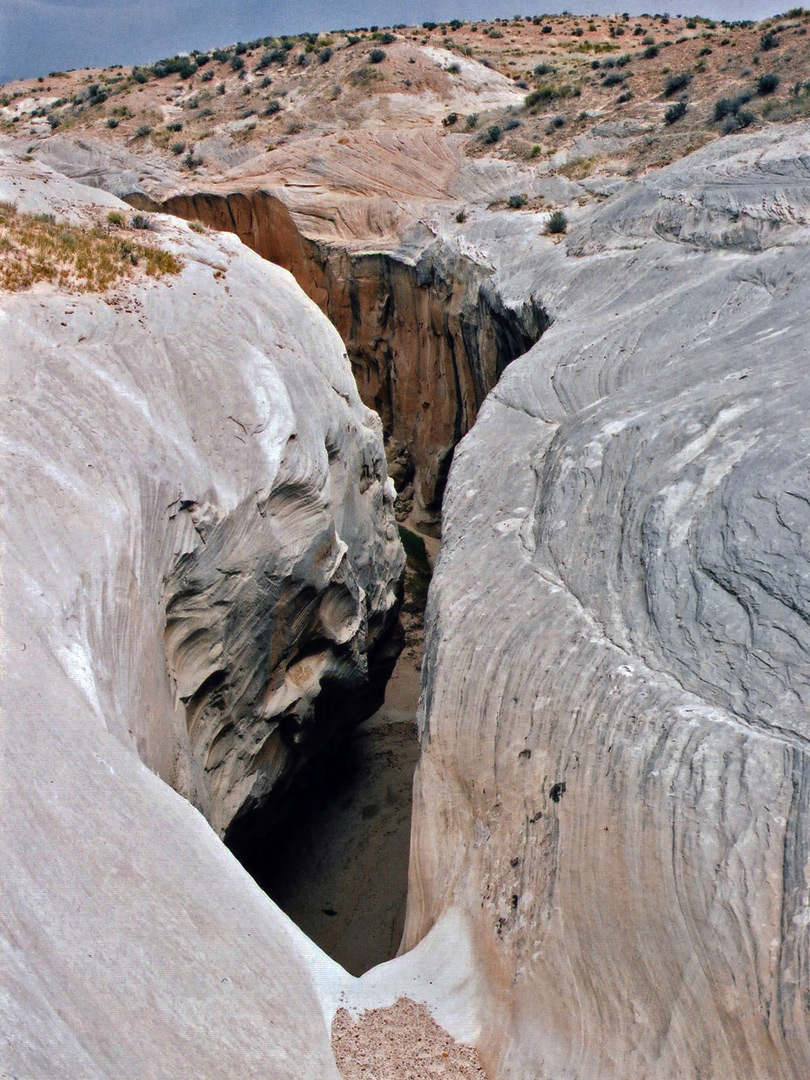 Above a dryfall