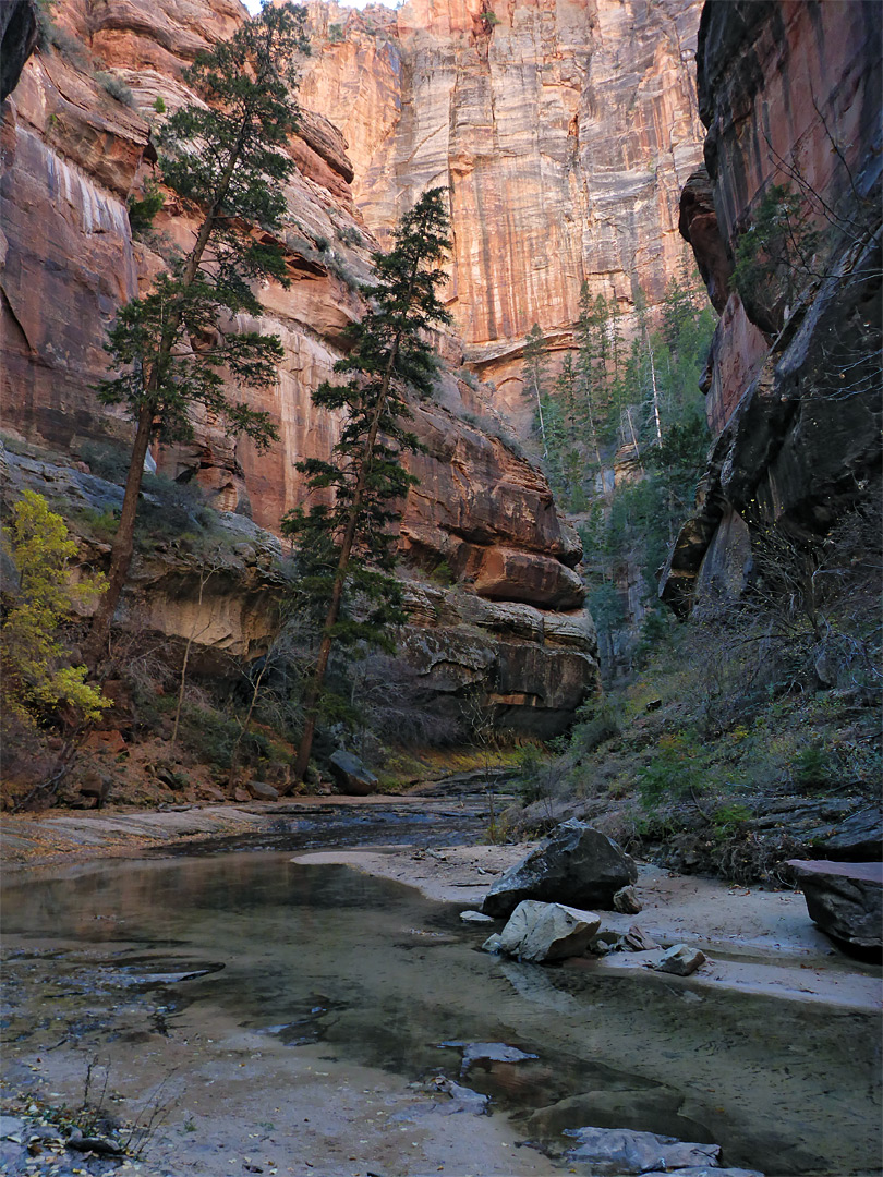 Canyon narrows