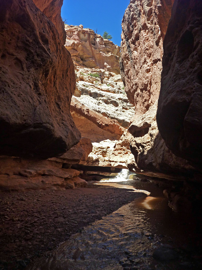 Shady passageway