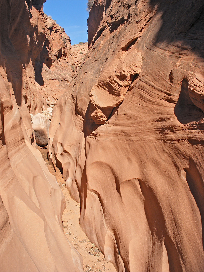 Start of the narrows