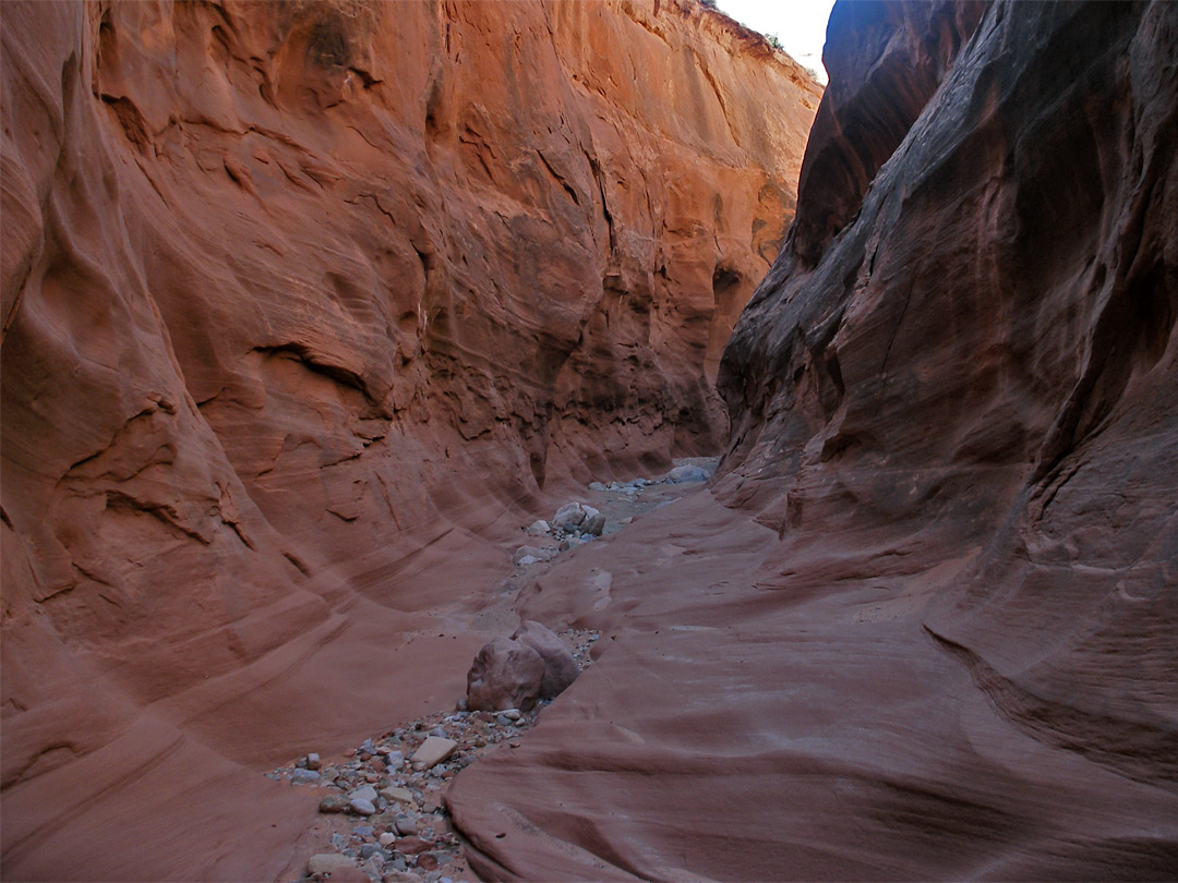 Rocky passageway