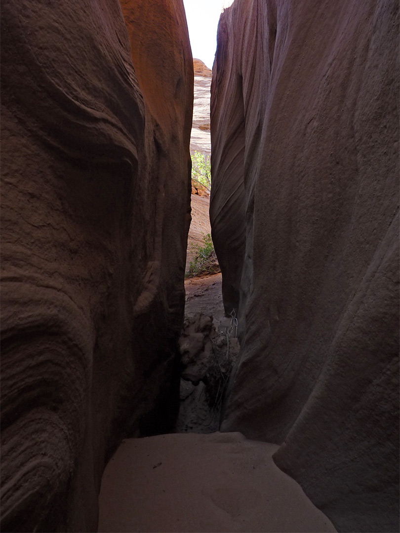End of the narrows