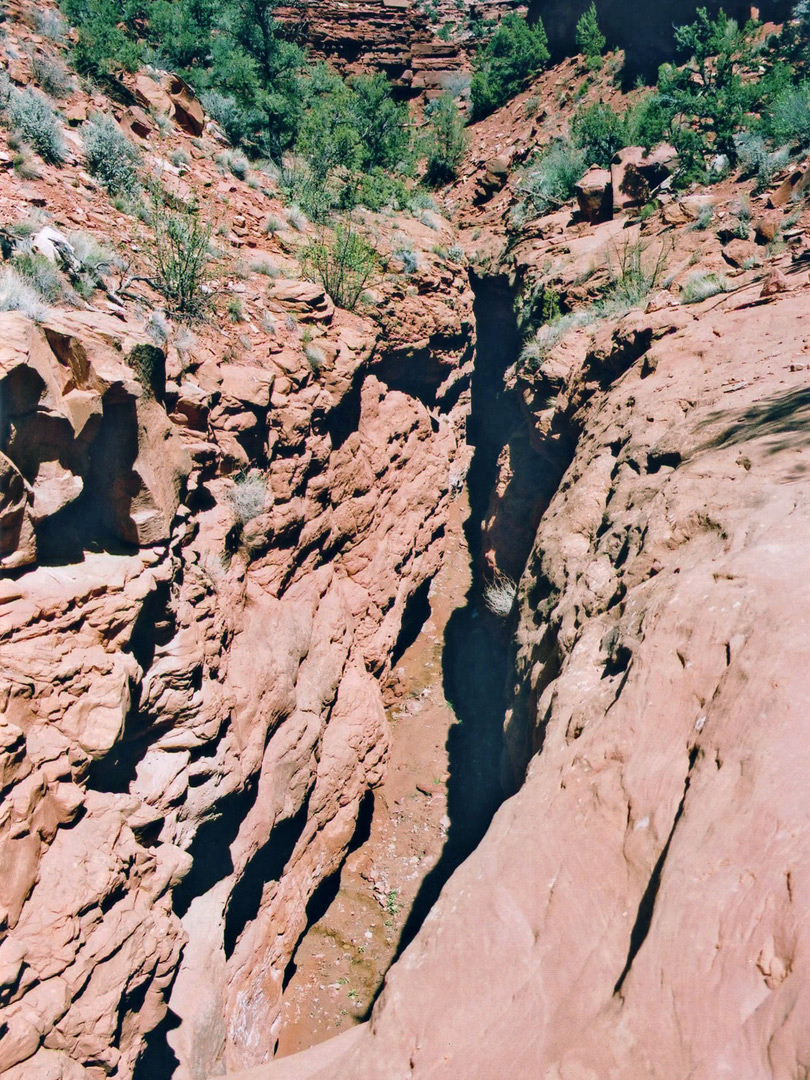 Above the narrows