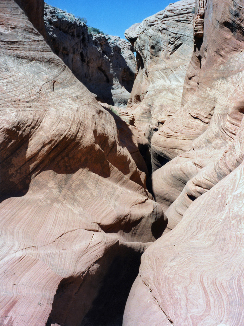 Above the upper canyon