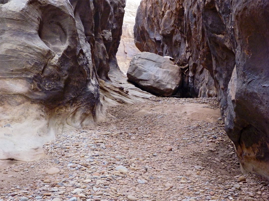 Large boulder