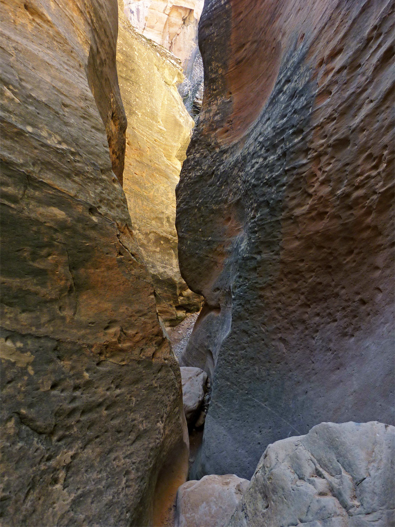 Orange-brown rocks