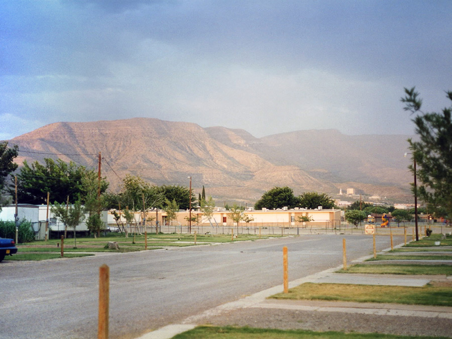 View from the campsite