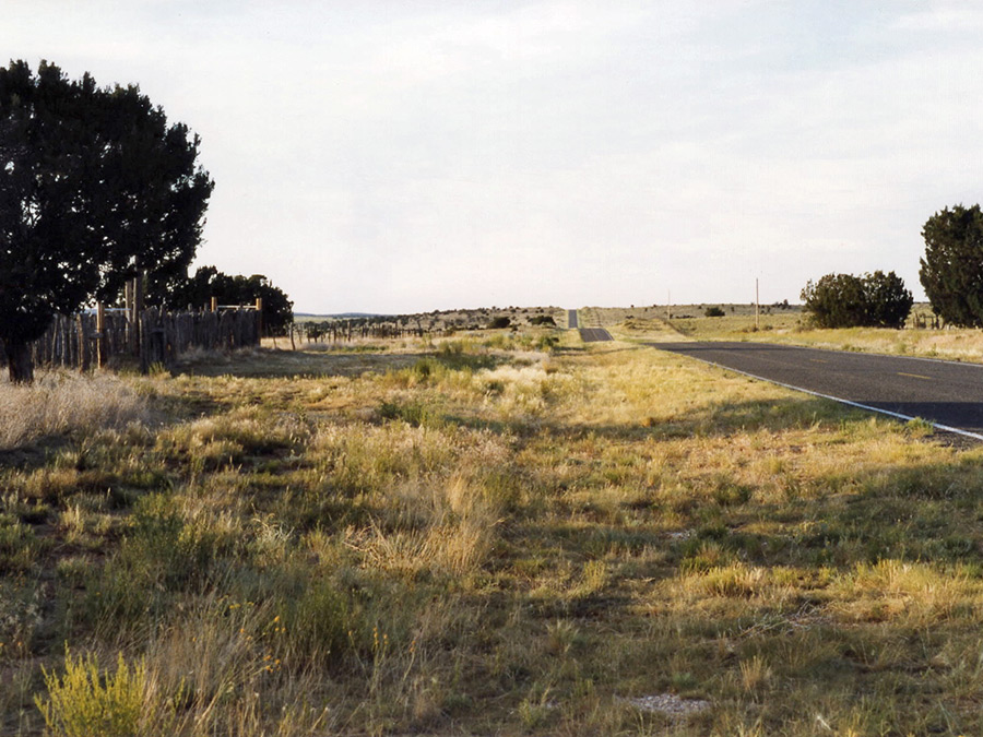 An empty road