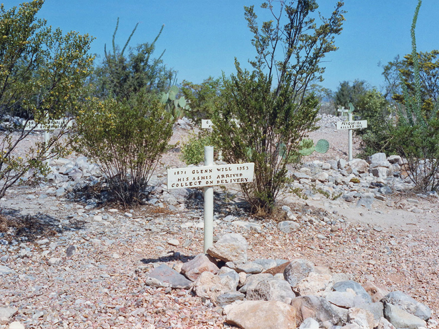 Remains of a cowboy