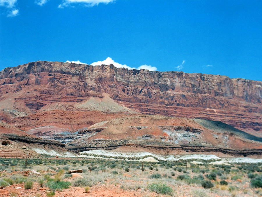 Cliffs and badlands