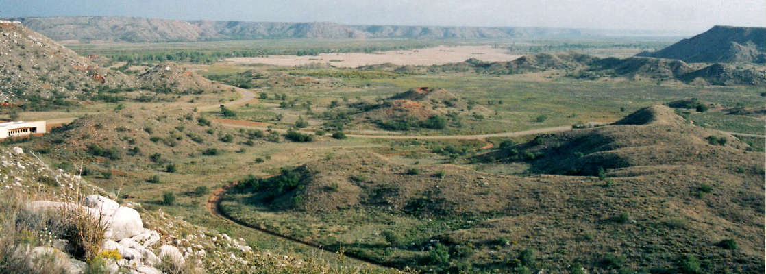 Lake Meredith, from Fritch Fortress