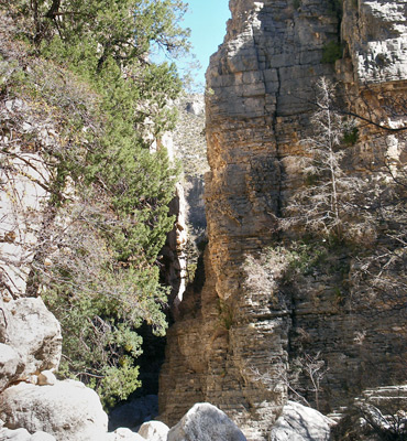 Above the narrows