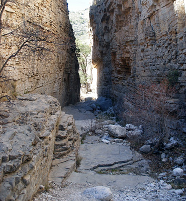 The narrows of Devil's Hall