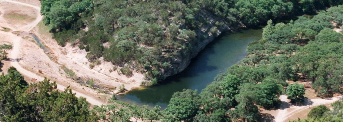 Above Can Creek - view from the East Trail