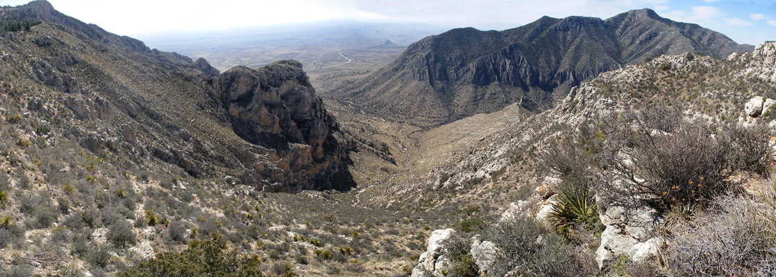 Tejas Trail in the Guadalupe Mountains