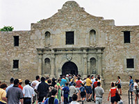 Queue for The Alamo