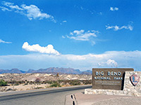 Park entrance on TX 118