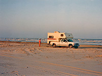 RV on the beach