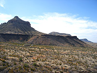 View south from the trailhead