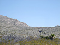 Distant view of Devil's Den