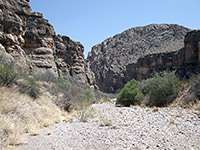 Approaching Dog Canyon