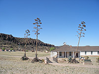 Entrance to the park