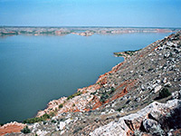 View from Fritch Fortress