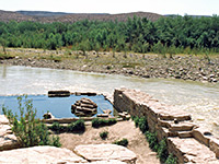 The hot springs