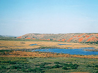 Upper end of the lake