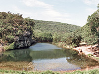 Lake along the East Trail