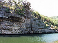 Lake beside the East Trail