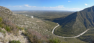 Bend in McKittrick Canyon