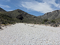 Stony streambed