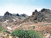Rocks near Mule Ears Overlook