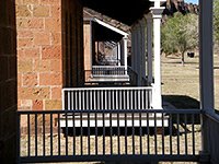 Officers' Row - railings