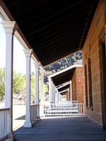 Officers' Row - verandas