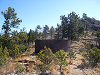 Old water tank