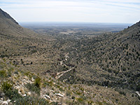 Mouth of Pine Spring Canyon