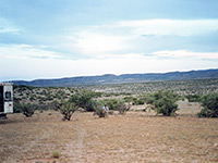 By the road to Sitting Bull Falls