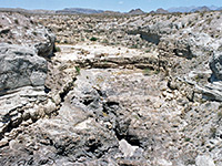 Rocks in Tuff Canyon