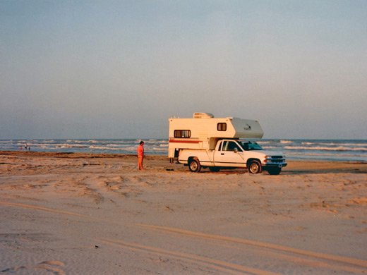 RV on the beach