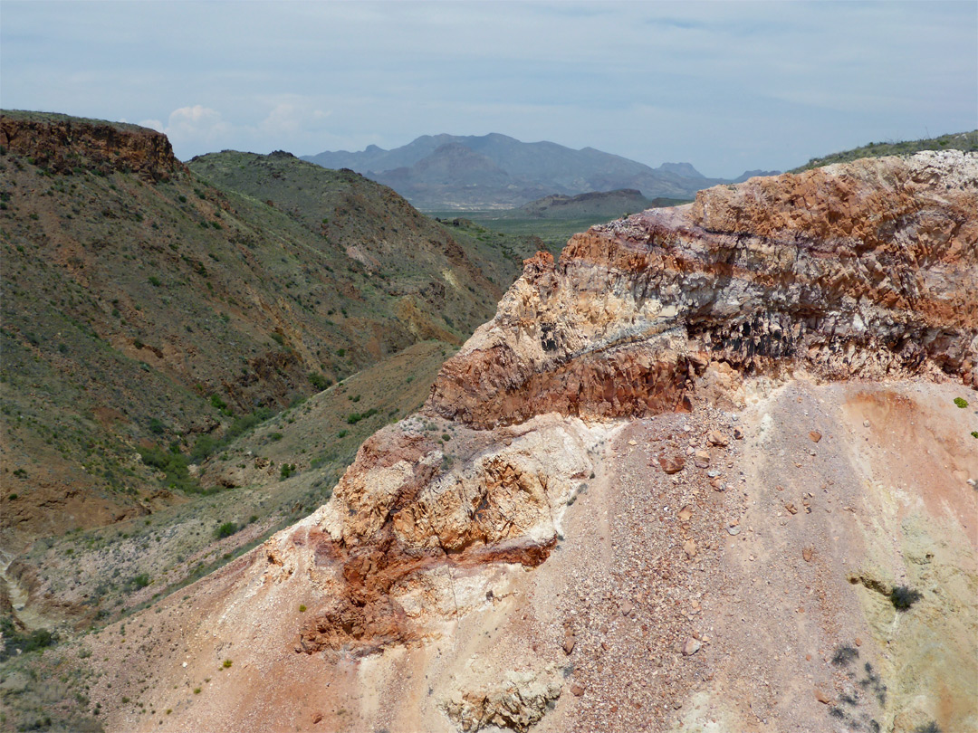 Orange-red slopes